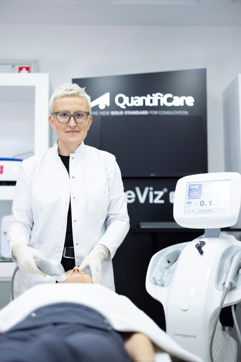 Dr Marija Bošković nakon tretmana Ultraformer III uredjajem.